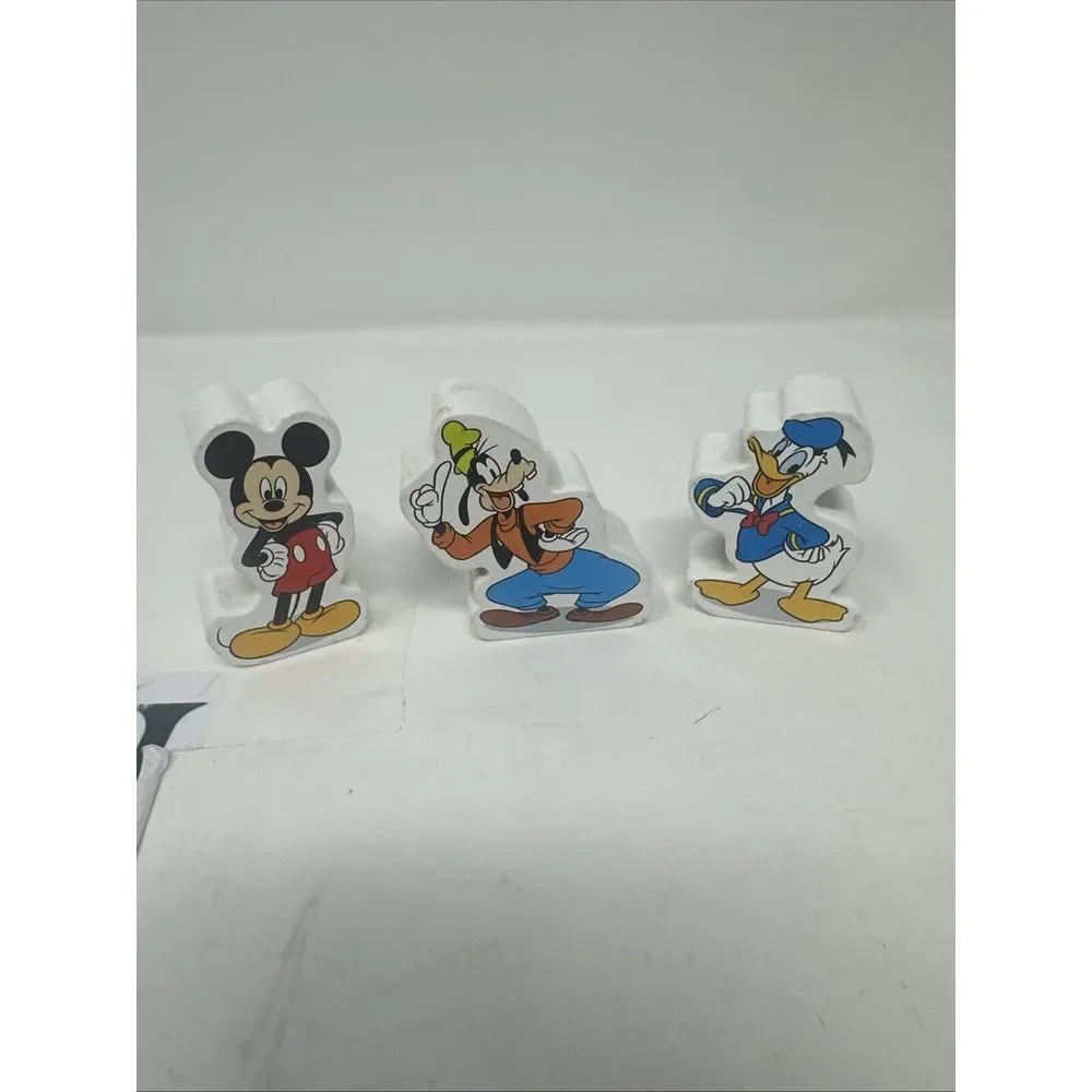 Lot of 25 Melissa and Doug Disney Mickey Mouse Town with Buildings *See‎ Photos*